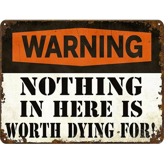 Tommery Funny Metal Tin Signs Vintage Man Cave Vintage Metal Street Sign For Garage Metal Sign for your garage, IF SOMETHING HERE OFFENDS YOU...GOOD LAUGH Wall Decor 8 x 12 Inch (IF SOMETHING HERE)