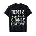 thumbnail image 1 of Funny Meteorology Gift Weather Enthusiasts Cool Weatherman T-Shirt, 1 of 5