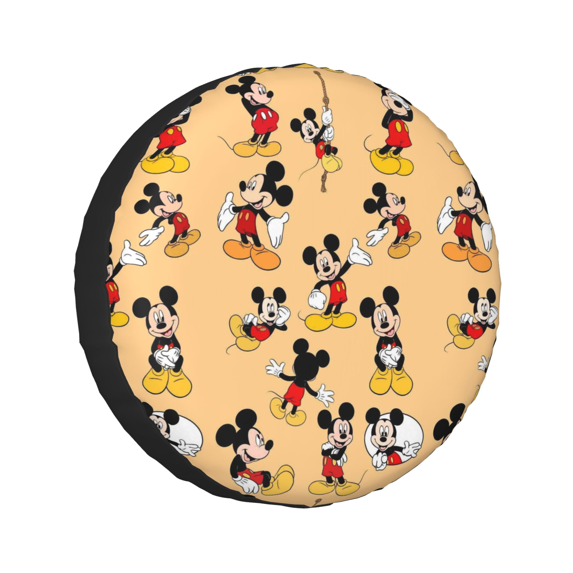 Funny Mickey Mouse Car Spare Tire Cover 17 inch For Campers Tire ...