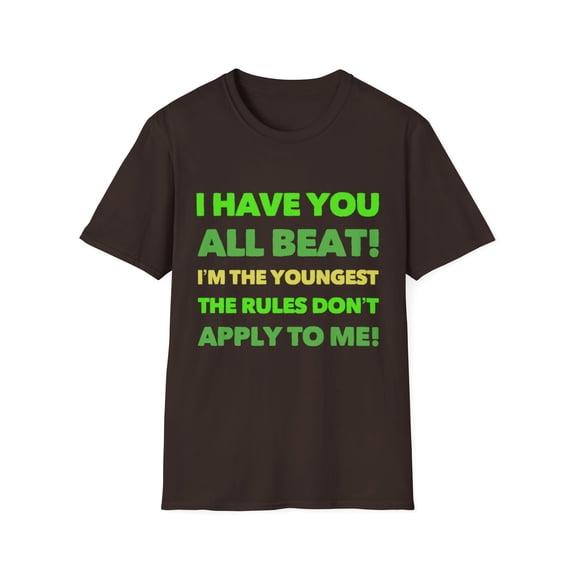 Funny Middle Graphic Novelty Rule Family Tees