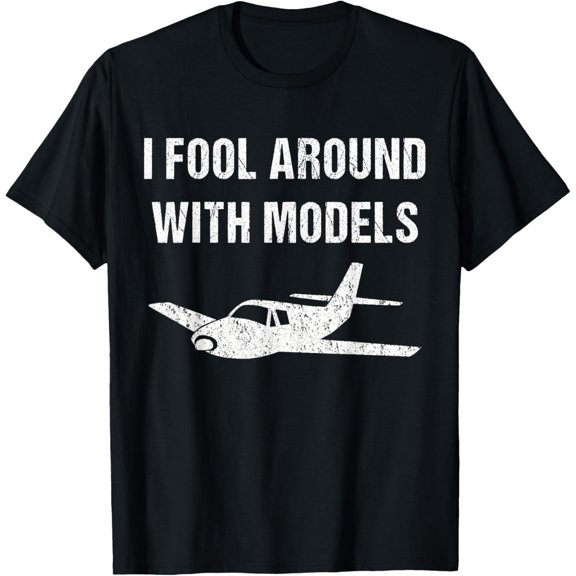 Funny Model Airplane Shirt for Model Plane Builder T-Shirt