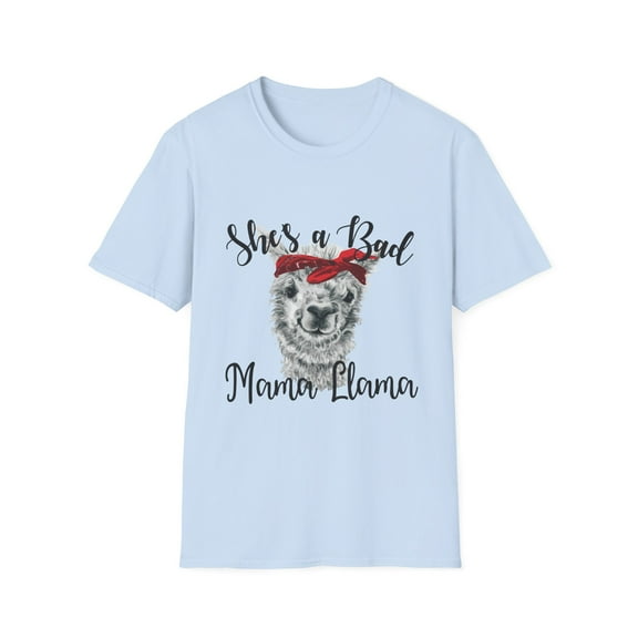 Funny Mom Alpaca Llama Peru Enthusiast Vintage Women Saying Humorous Alpacas Sassiest Sayings Mockery Gags         Unisex Softstyle T-Shirt