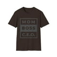 thumbnail image 1 of Funny Mom Boss C E O Novelty Women Ladies T-Shirt Tees, 1 of 4