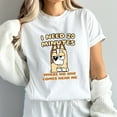 thumbnail image 1 of Funny Mom Cartoon Bluey Unisex Tshirt, I Need 20 Minutes Where No One Comes Near Me Shirt, Trendy Mama Shirt, Blue Dog Mom, Bingo, White Color, Size S, 1 of 4