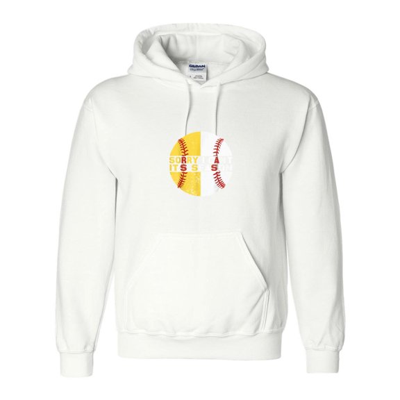 Funny Mom Dad Sorry Can't It's Baseball Softball Season Sports Fan Humor Hoodie Unisex, up to 5XL