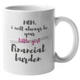 thumbnail image 1 of Funny Mom Financial Burden Coffee & Tea Mug for Mother's Day & Women (11oz), 1 of 3