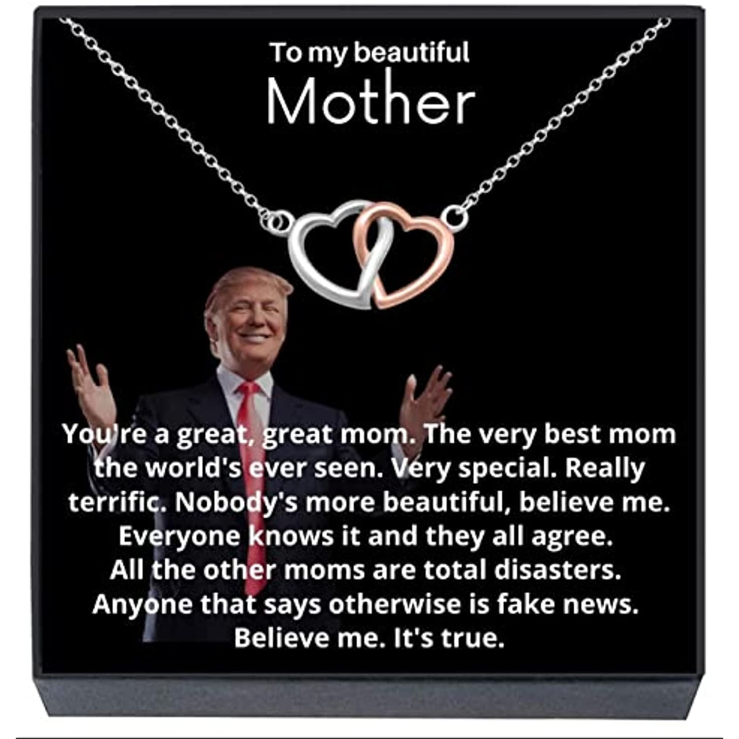 Gifts For Mom From Daughter, Son -Mothers Day Trump Best Mom