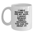 thumbnail image 1 of Funny Mom Gifts from Men - Mom White Coffee Mug for Christmas Unique Gifts for Mom, 1 of 4