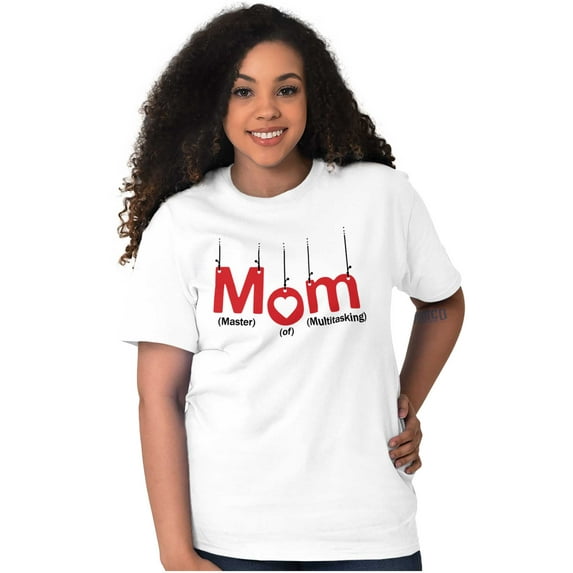 Funny Mom Master of Moods Mothers Day Women's Graphic T Shirt Tees Brisco Brands M