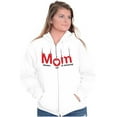 thumbnail image 1 of Funny Mom Master of Multitasking Womens Plus Size Graphic Zipper Hoodie Brisco Brands 5X, 1 of 5
