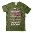 thumbnail image 1 of Funny Mom Shirt Superhero Mom Shirt Mothers Day Mom Gift Mama Shirt Mommy Gifts Mom Birthday Tee (4X-Large Military Green), 1 of 6