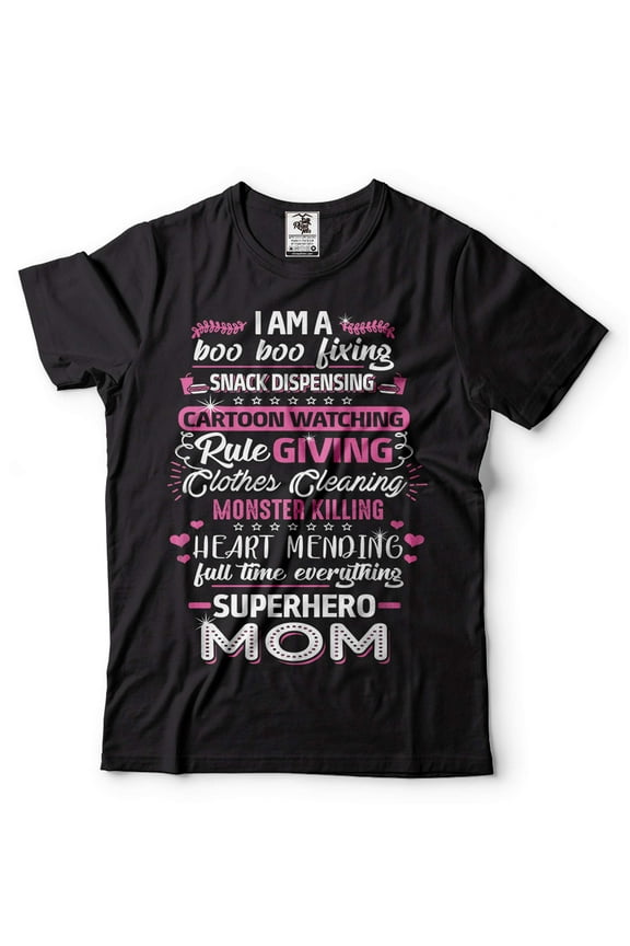 Funny Mom Shirt Superhero Mom Shirt Mothers Day Mom Gift Mama Shirt Mommy Gifts Mom Birthday Tee