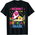 thumbnail image 1 of Funny Mommy Of The Birthday Family Shark Kids Birthday T-Shirt Unisex S-5XL Hot Trending Shirt, Vintage Birthday Gift, 1 of 2
