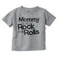 thumbnail image 1 of Funny Mommy is the Rock to My Rolls Toddler Boy Girl T Shirt Infant Toddler Brisco Brands 5T, 1 of 6