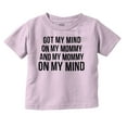 thumbnail image 1 of Funny Mommy on my Mind Hip Hop Toddler Boy Girl T Shirt Infant Toddler Brisco Brands 2T, 1 of 6
