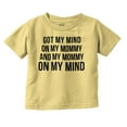 thumbnail image 1 of Funny Mommy on my Mind Hip Hop Toddler Boy Girl T Shirt Infant Toddler Brisco Brands 3T, 1 of 6