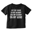 thumbnail image 1 of Funny Mommy on my Mind Hip Hop Toddler Boy Girl T Shirt Infant Toddler Brisco Brands 5T, 1 of 6