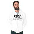 thumbnail image 1 of Funny Moms Like Dads Only Smarter Unisex Fleece Graphic Zip Up Hoodie Brisco Brands 2X, 1 of 5