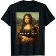 thumbnail image 1 of Funny Mona Funny Monday Lisa Art T-Shirt, 1 of 5