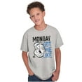 thumbnail image 1 of Funny Monday Got Me Like Popeye Mood Crewneck T Shirts Boy Girl Teen Brisco Brands XS, 1 of 6