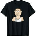 thumbnail image 1 of Funny Monday Morning Cartoon Graphic Tee Gift T-Shirt, 1 of 3