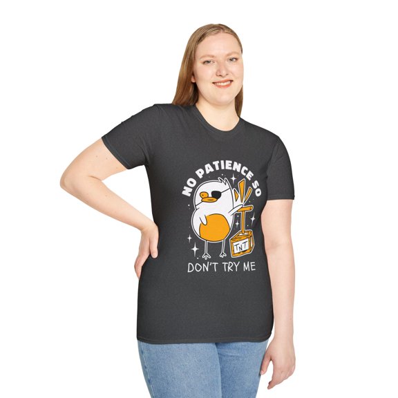 Funny Monday Patience Sarcasm Graphic Bird Shirts