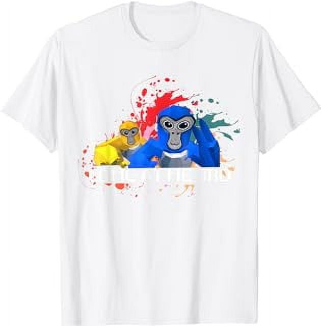 Funny Monke Tag Meme gorilla VR gamer for Kids, Adults gifts T-Shirt ...