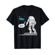 Funny Moon Landing. Flat Earth. That Sucks. Space T-Shirt