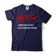 thumbnail image 1 of Funny Mother Shirt Mother Definition Tee Shirt Mothers Day Shirt Mom Shirts Mama Tees Mommy Shirt (Medium Navy Blue), 1 of 6