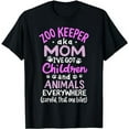 thumbnail image 1 of Funny Mother Zoo Keeper AKA Mom I've Got Children & Animals T-Shirt, 1 of 5