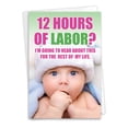 thumbnail image 1 of Funny Mother's Day Greeting Card with 5 x 7 Inch Envelope (1 Card) Mom 12 Hours Of Labor - Baby with Hand in Mouth, 1 of 7