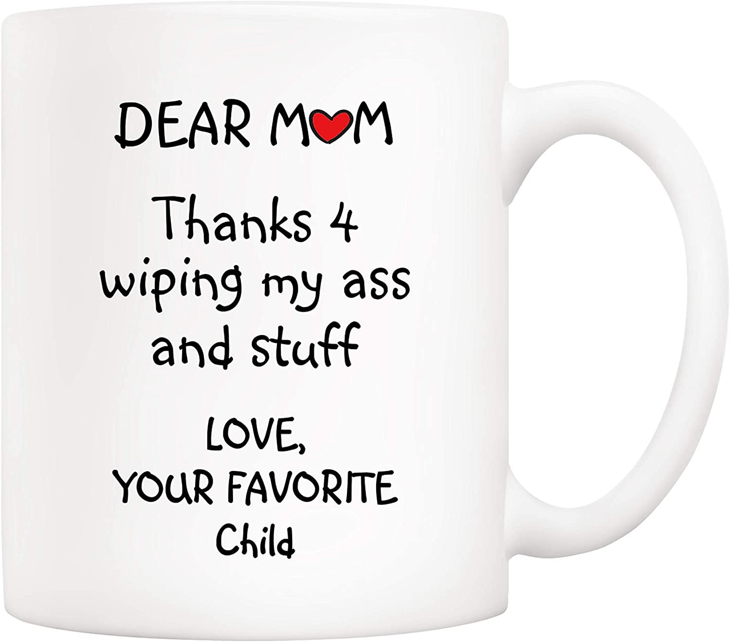 Thank You For Being My Mom Coffee Mug - 11oz Ceramic Cup for Mommy, Mama,  Stepmom, Mother's day - Bi…See more Thank You For Being My Mom Coffee Mug 