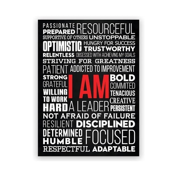 Funny Motivational Posters for High School - Inspirational Quotes Wall Art for Classroom, Office, and Teen Bedroom Decor