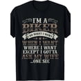 thumbnail image 1 of Funny Motorcycle Lover Graphic Husbands Men Motorbike Rider T-Shirt220g, 1 of 6