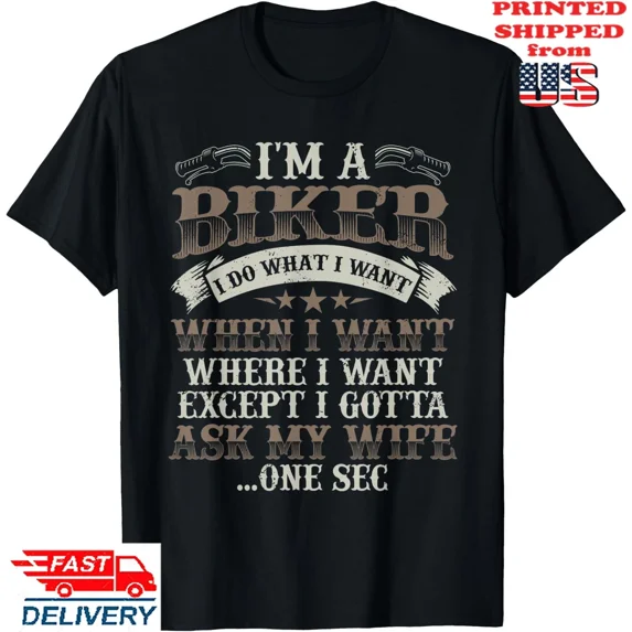 Funny Motorcycle Lover Graphic Husbands Motorbike Rider T-Shirt , Unisex Tee