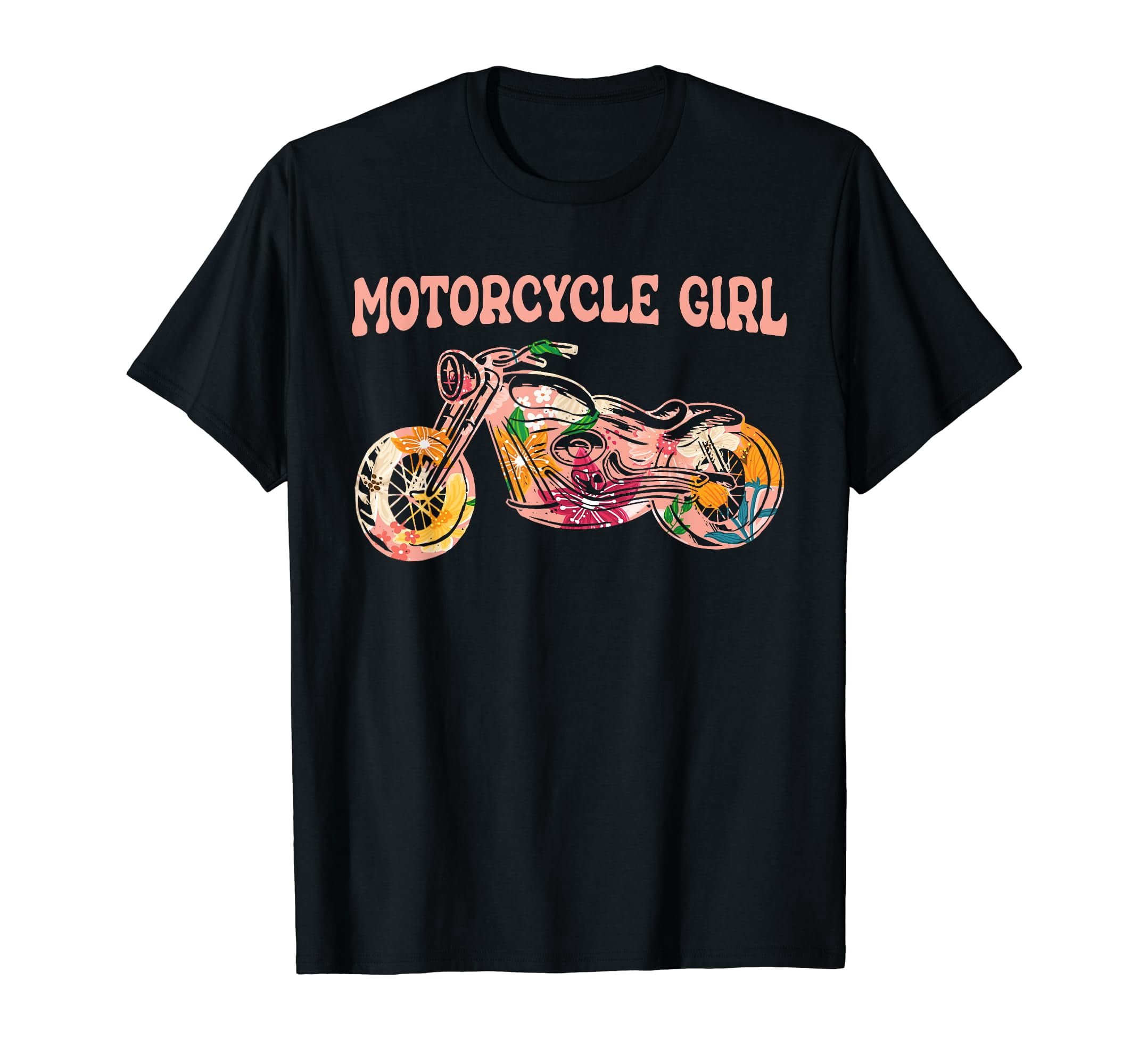 Funny Motorcycle Motorbike Fan - Motorcycle Girl T-Shirt - Walmart.com