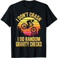 Funny Mountain Bike Design for Men Women Kids Downhill MTB T-Shirt ...