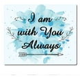 thumbnail image 1 of Funny Mouse Pads Waterproof Mouse Mat Pad Desk Accessories Stitched Edges Premium-Textured Non-Slip Rubber I Am with You Always Rectangle for Laptop Computer Office Gaming 9.5 x 7.9inch diy, 1 of 7