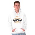 thumbnail image 1 of Funny Moustache Responsibility Joke Hoodie Hooded Sweatshirt Men Brisco Brands L, 1 of 6