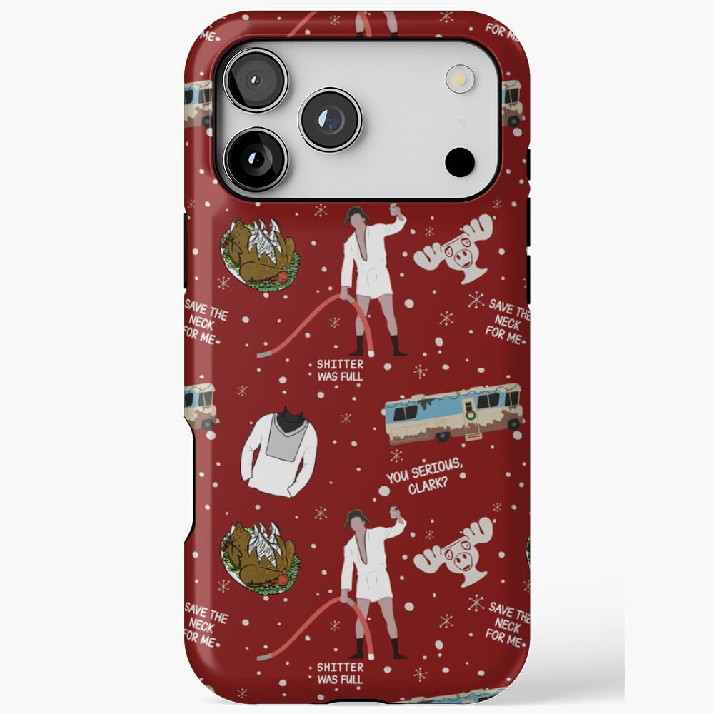 Funny Movie Quote Xmas RV Case for iPhone 11 12 13 14 15 16 17 Pro Max ...