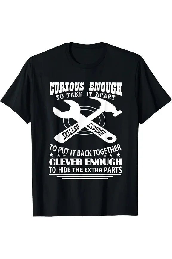 Funny Mr Fix It Tool Guy Grandfather Repairman Gift T-Shirt Z8659, for Men & Women, up to Size 5XL