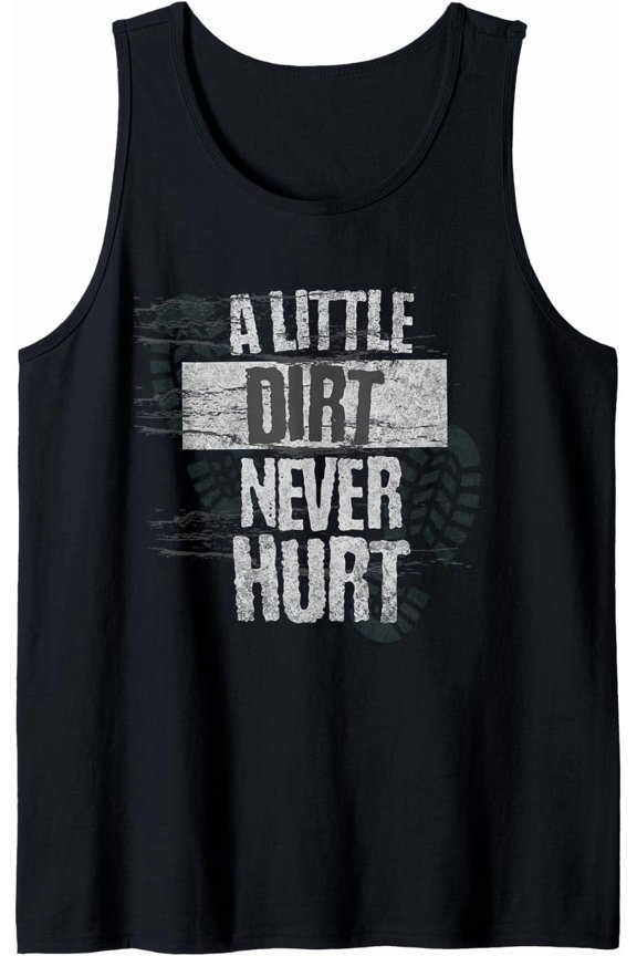 Funny Mud Run Squad Gardening Off Road Motocross Tank Top Size S-3XL
