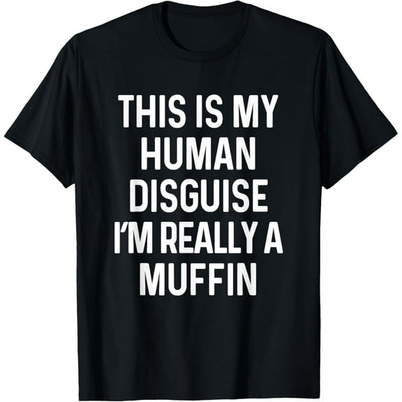 Funny Muffin Costume ShirtPure cotton short-sleeved shirts for both men and women