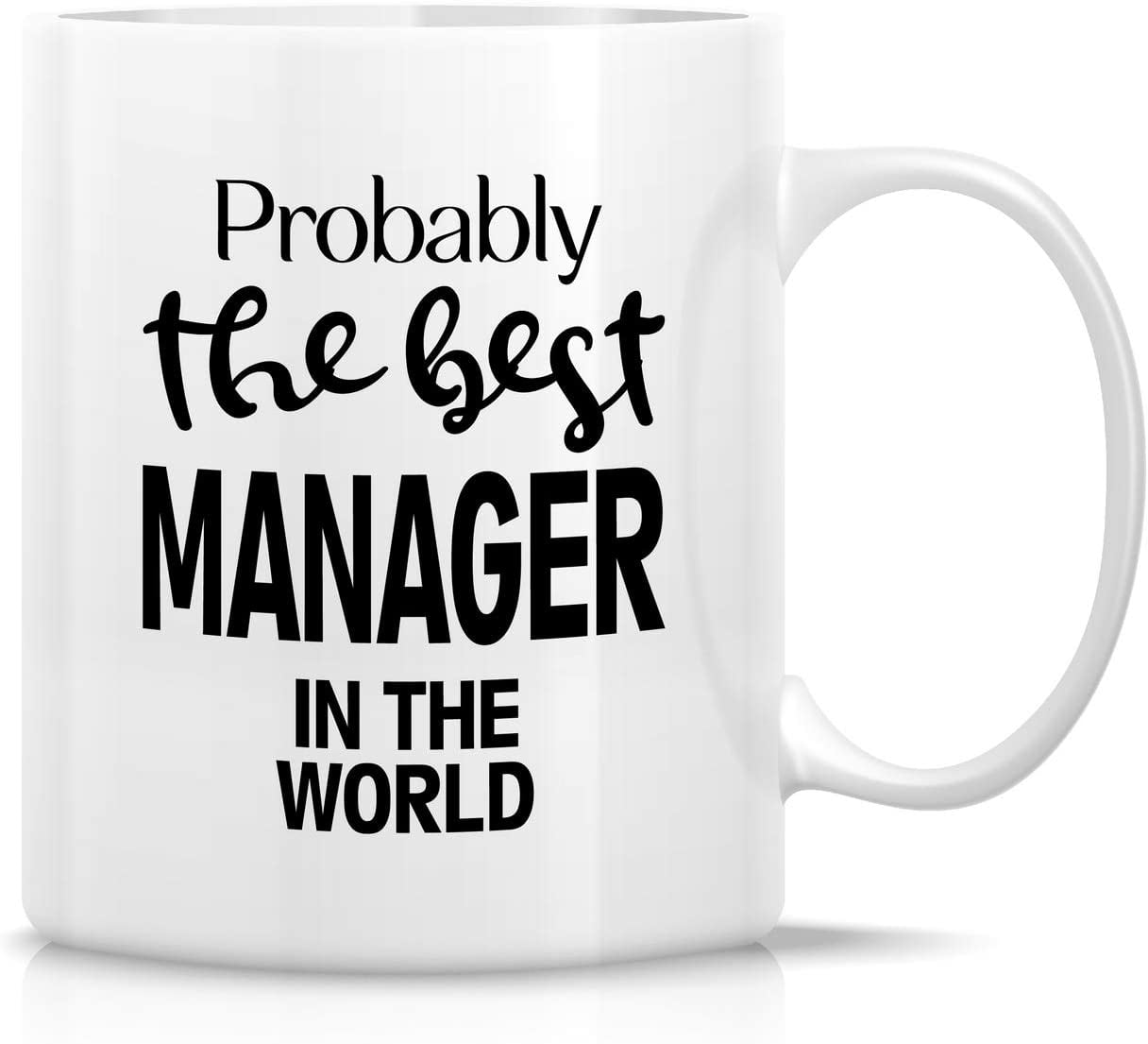 Funny Mug - Best Manager In The World 11 Oz Ceramic Tea Coffee Mugs ...