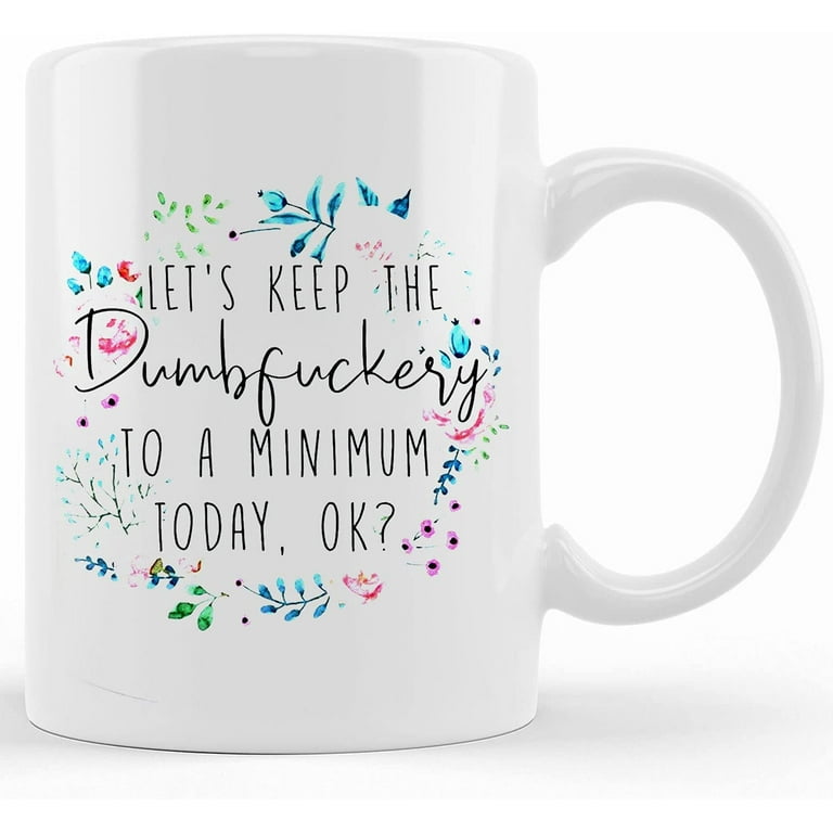 I Always Carry A Knife Funny Coffee Mugs for Women Sassy Attitude Coworker  Work Friend Gift for Her