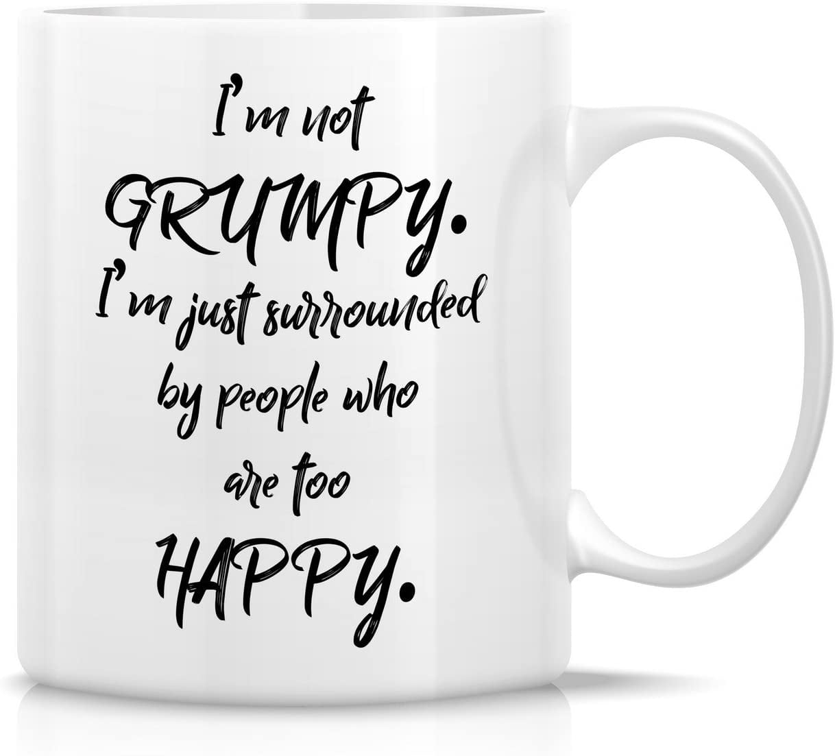 Fonhark - Funny Grinch Mug, My Day I'm Booked, 11 Oz Novelty Coffee  Mug/Cup, White