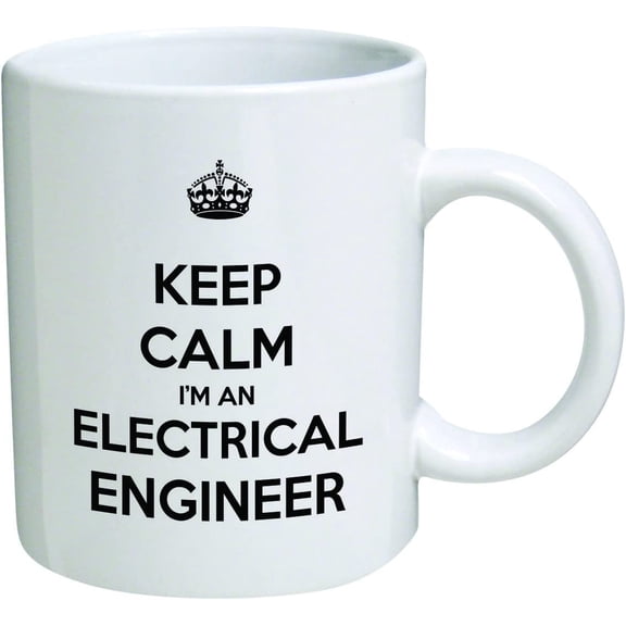 Funny Mug - Keep Calm I'm an Electrical Engineer - 11 OZ Coffee Mugs - Inspirational gifts and sarcasm - By