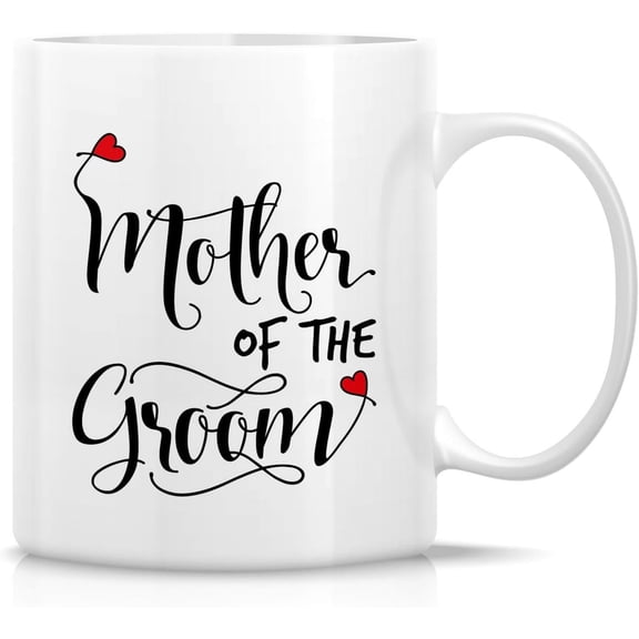 Funny Mug - Mother of the Groom Wedding Bridal Party 11 Oz Ceramic Coffee Mugs - Funny, Sarcasm, Sarcastic, Motivational, Inspirational birthday gifts for mom, mum, mama, mother, mother''s day