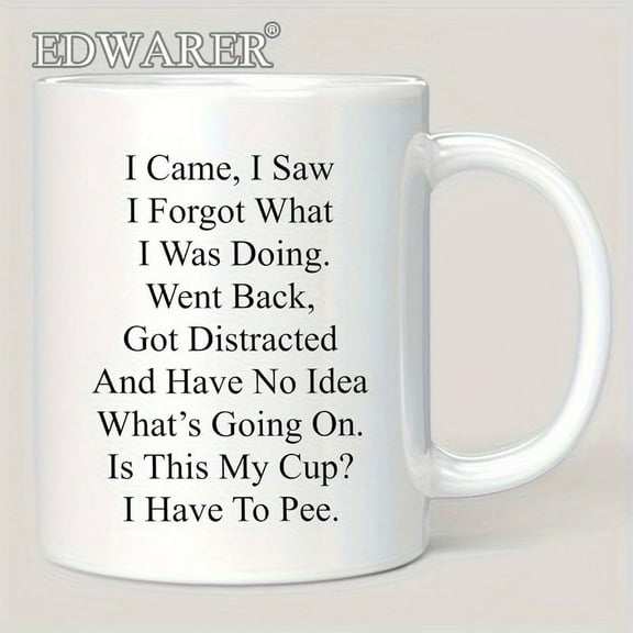 Funny Mug For Older People, Senior Citizens Mug, For Senior Women And Men Mug, 11oz Ceramic Coffee Mug/Tea Cup Friend Mug, Cute Mug, Coworker Mug, Gifts For Her, Best Friend Gifts For Restaurant