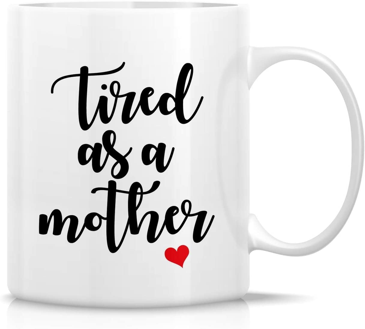 Tazza In Ceramica Nacho Regalo Per La Festa Della Mamma - Tazza Da Tè E Caffè Con Manico Nero, Capacità 330 Ml